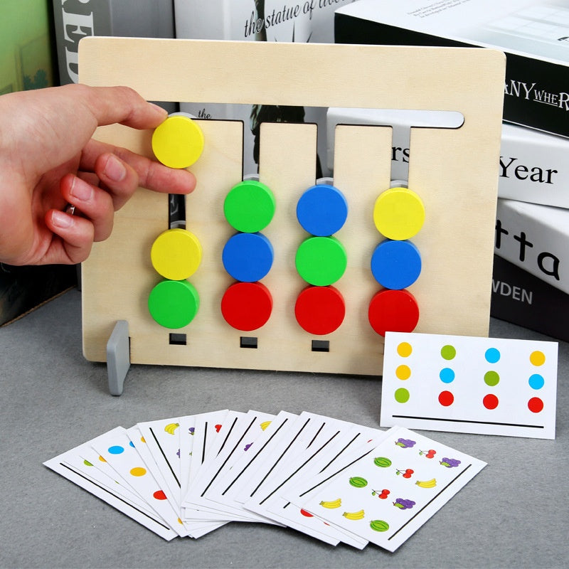 Fa Montessori Logikai Készségfejlesztő Játék