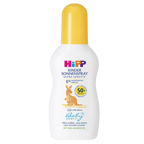 Hipp Napvédő Spray SPF50+ 150 ml 0 hó+