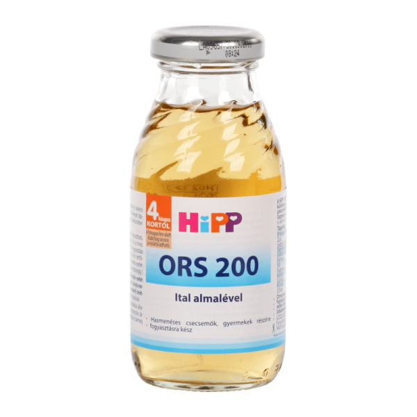 Hipp ORS Bébiital hasmenéses babák kezelésére – alma 200 ml 4 hó+