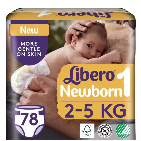 Libero Newborn 1 Nadrágpelenka (2-5 kg) 78 db