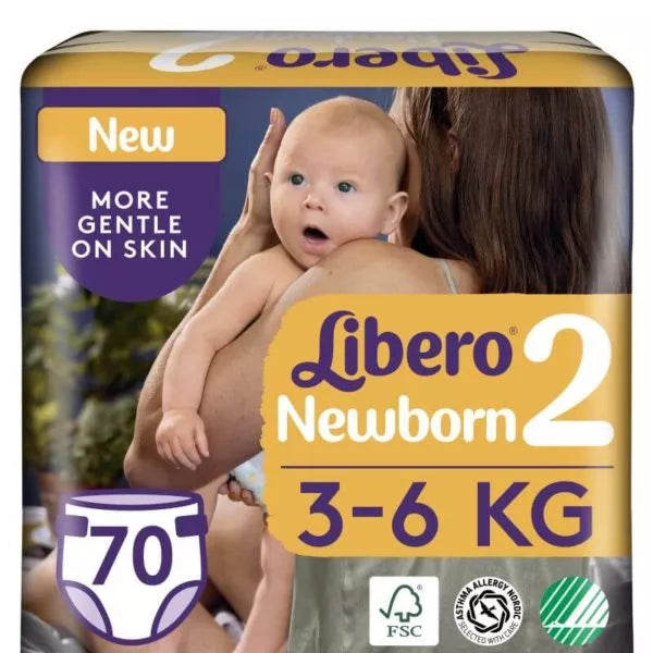 Libero Newborn 2 Nadrágpelenka (3-6 kg) 70 db