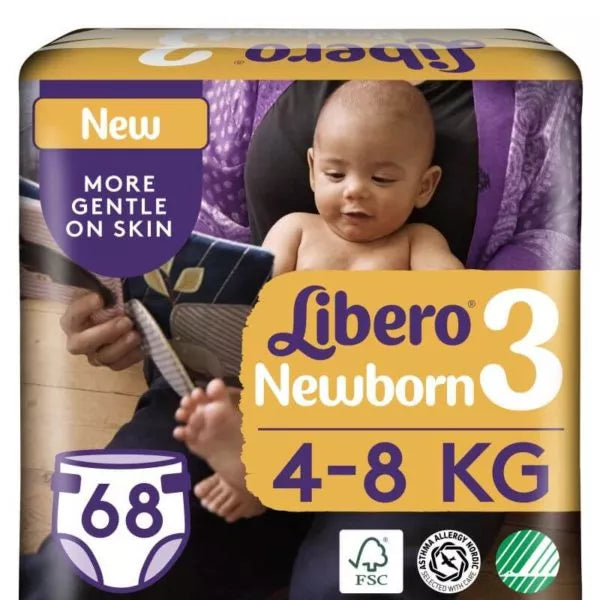 Libero Newborn 3 Nadrágpelenka (4-8 kg) 68 db