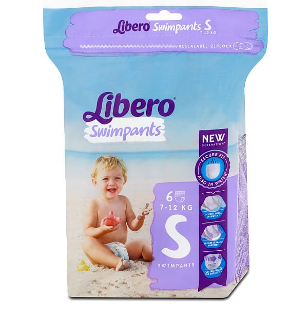 Libero Swimpants S úszópelenka 6 db 7-12 kg
