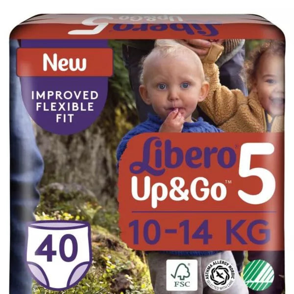 Libero Up&Go 5 bugyipelenka 40 db 10-14 kg