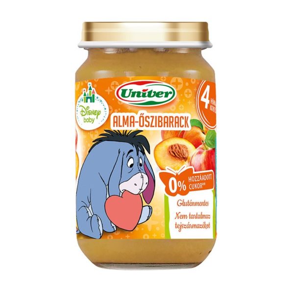 Univer Alma-őszibarack bébidesszert 163 g 4 hó+
