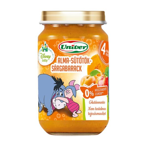 Univer Alma-sütőtök-sárgabarack bébidesszert 163 g 4 hó+