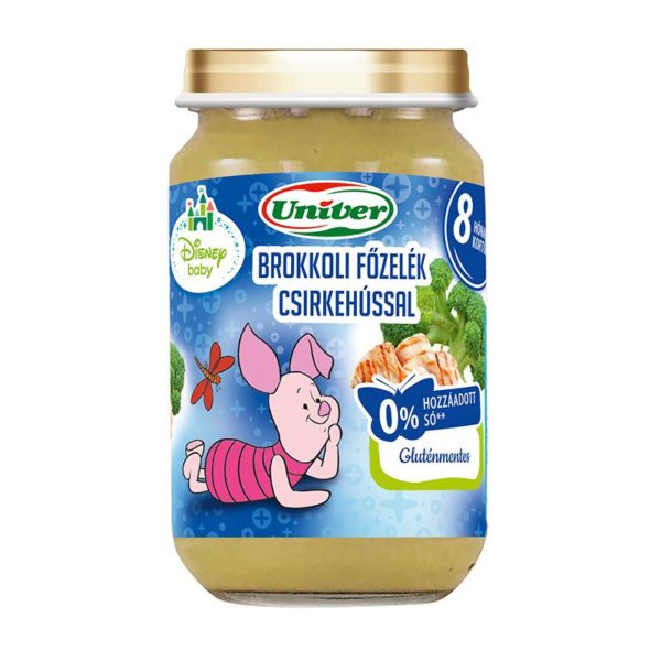 Univer Brokkoli főzelék csirkehússal bébiétel 8 hó+ 163 g