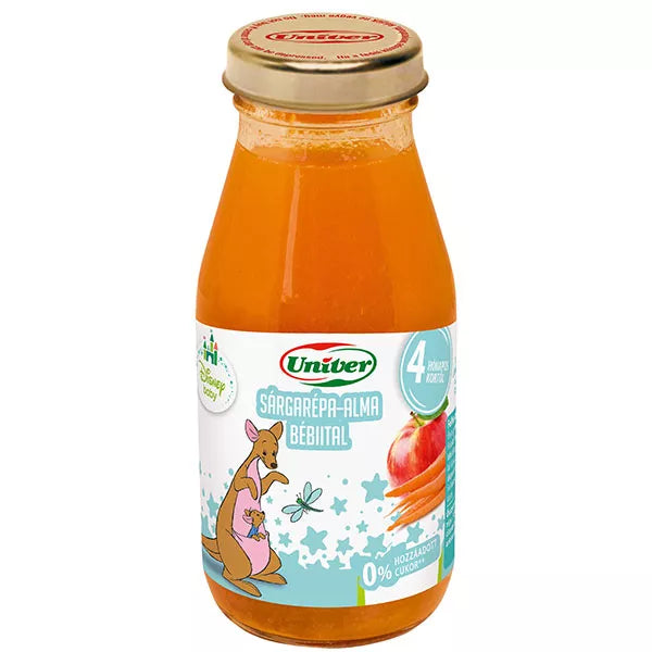 Univer Sárgarépa-alma bébiital 200 ml 4 hó+