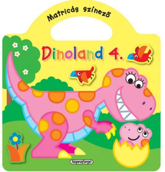 Dinoland 4. matricás színező