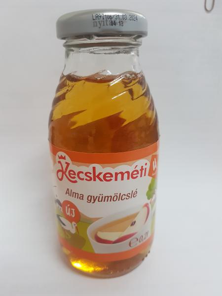 Kecskeméti Alma gyümölcslé 200 ml 4 hó+