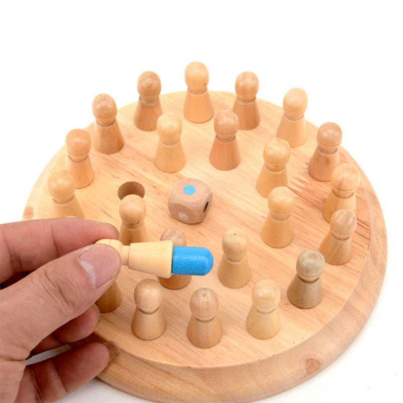 Montessori fa memóriafejlesztő játék